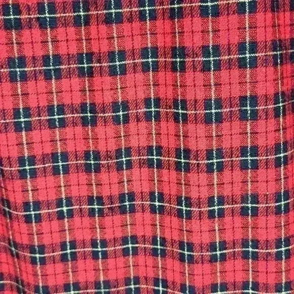 Pendleton Vintage 100% Virgin Wool Buffalo Plaid Womens Plus Size Lined Skirt 18 - Picture 10 of 10